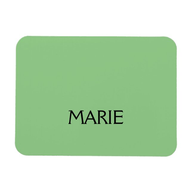 ÍMAN  PRESENÇA DE TEXTO SIMPLES MÍNIMO VERDE ADICIONE O  (Horizontal)