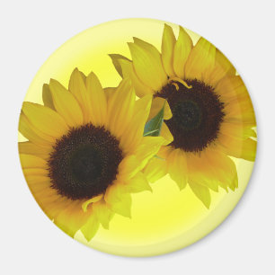 Íman Presente alegre da flor da imã de geladeira do