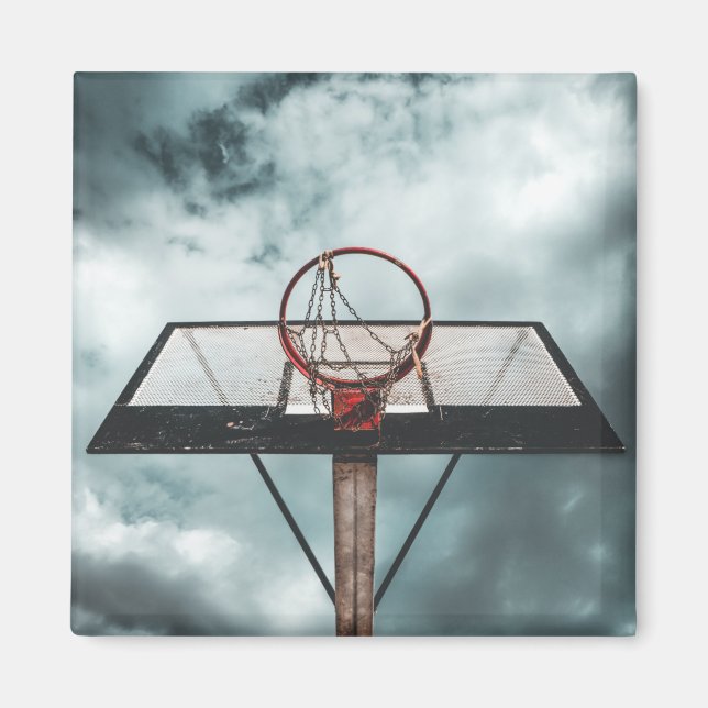 Íman Presente bonito de Basquete (Frente)