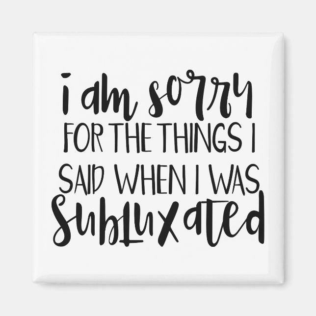 Íman Presente Chiroprático, Presente Chiropractor, Chir (Frente)