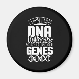 Íman Presente cientista Eu Queria Ser DNA Helicase