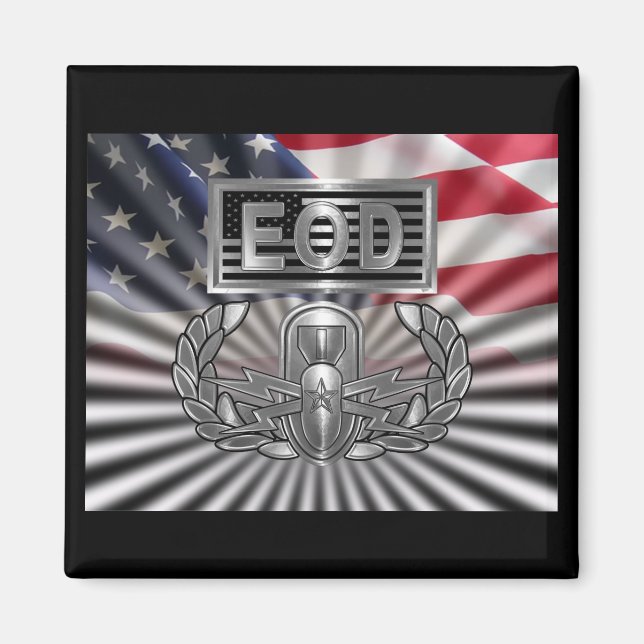 Íman Presente Comemorativo “EOD Sênior” (Frente)