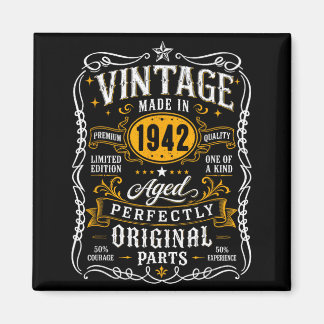 Íman Presente de 85 anos para homens vintage 1942 85 an