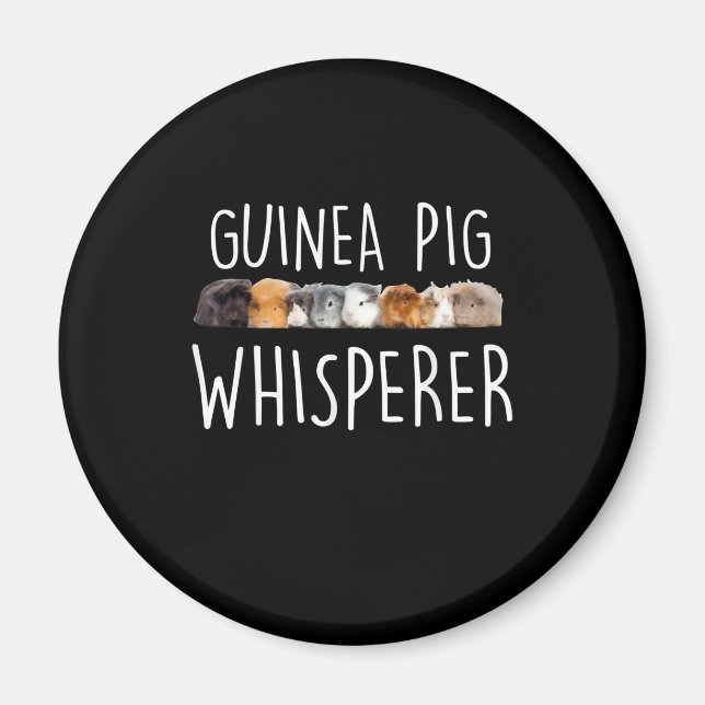 Íman Presente de Amante de os animais de Whisperer na G (Frente)
