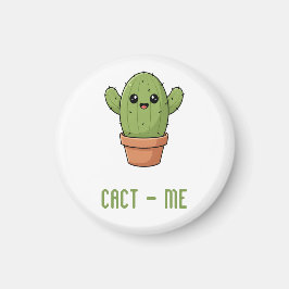 Íman Presente de Aniversário de Casal de Cactus Engraça