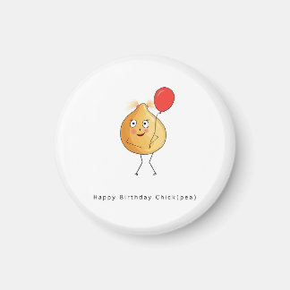 Íman Presente de aniversário. Feliz Aniversário Frango,