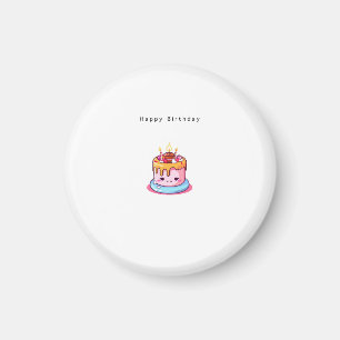 Íman Presente de aniversário, feliz aniversário, presen