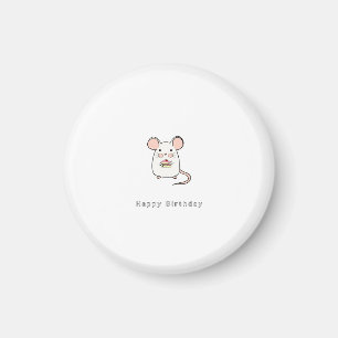 Íman Presente de aniversário, lindo presente de anivers