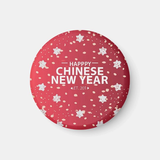 Íman presente de Ano Novo Chinês (Frente)