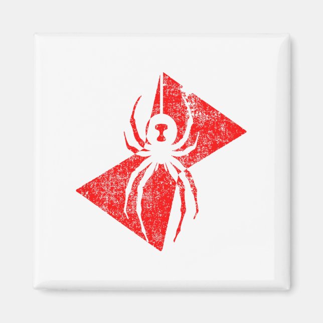 Íman Presente de Aranha de Viúva Preta _1 (Frente)