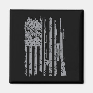 Íman Presente de bandeira americana para a caça à rocha