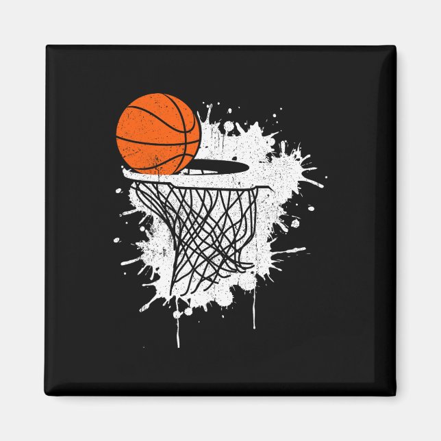 Íman Presente De Basquete Para Jogadores De Treinador M (Frente)