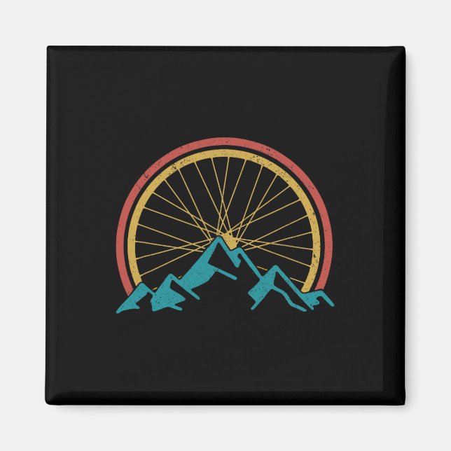 Íman Presente de bicicleta de montanha Mtb downhill Cic (Frente)