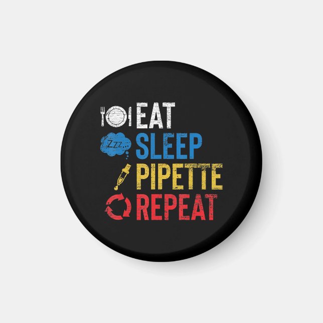 Íman Presente de Biologia no Laboratório de Ciência (Frente)