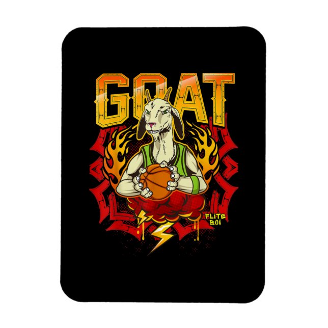Íman Presente de Cabra de Basquete (Vertical)
