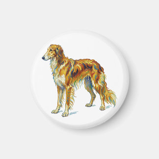 Íman Presente de Cachorro Cor Vibrante Colorido Desenho