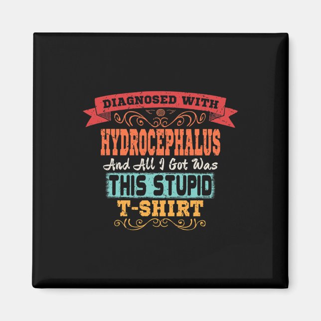 Íman Presente de consciência divertida (Frente)