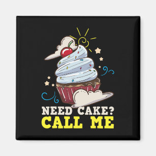 Íman Presente de Cupcake de Bake Baking Baker