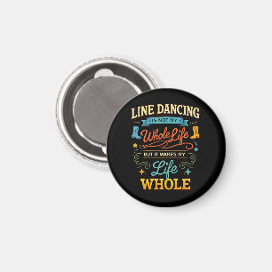 Íman Presente de Dança em Linha para Dançarino de Toda
