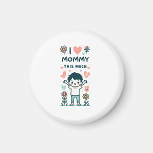 Íman Presente de dia de as mães   Eu Adoro Mamães Assim