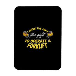 Íman Presente de empilhadeira