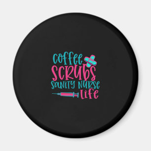 Íman Presente de Enfermeira Café Escrubs Enfermeiros
