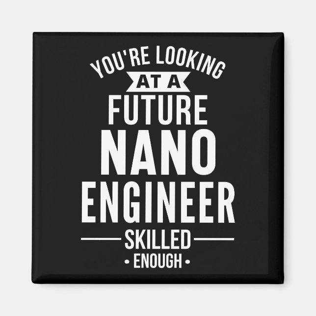Íman presente de engenheiro NANO (Frente)