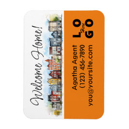 Íman Presente de fechamento de imóveis para casas de bo