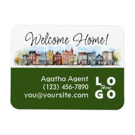 Íman Presente de fechamento de imóveis para casas de bo