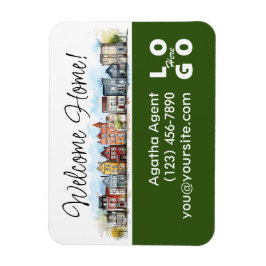 Íman Presente de fechamento de imóveis para casas de bo