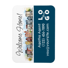 Íman Presente de fechamento de imóveis para casas de bo