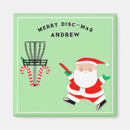 Íman Presente de Férias de Disc Golf