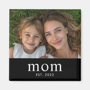 Íman Presente de Foto da Mamãe Estabelecida