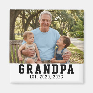 Íman Presente de Foto do Avô Fundado