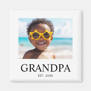 Íman Presente de Foto do Avô Fundado