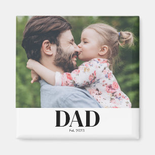 Íman Presente de Foto do Papai Fundado