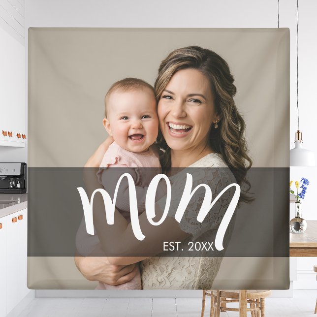 Íman Presente de Foto Estabelecida para Nova Mãe (Criador carregado)