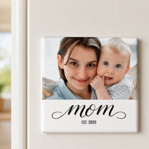 Íman Presente de Foto Estabelecida pela Mamãe