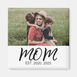 Íman Presente de Foto Estabelecida pela Mamãe