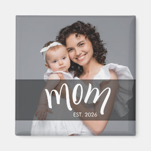 Íman Presente de Foto para Nova Mãe Estabelecida pela M