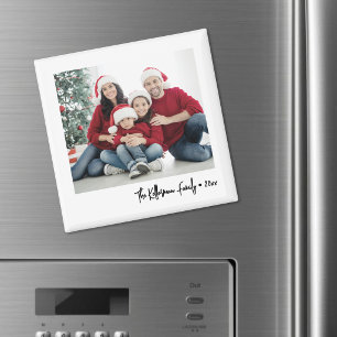 Íman Presente de Foto Personalizado da Família com Rote
