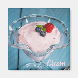 Íman Presente de framboesa com hortelã e fruta