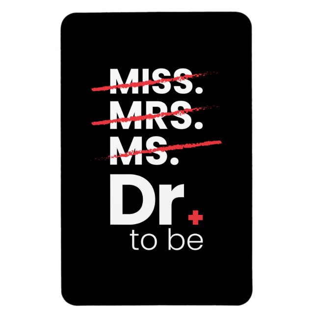 Íman Presente de Graduação | Médico A Ser (Vertical)