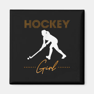 Íman Presente de hóquei feminino Hóquei em campo Jogado