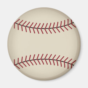 Íman Presente de Imagem de Baseball Vintage