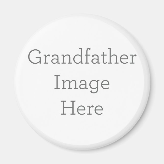 Ímã Padrão, 5,7 Cm Redondo (Frente)