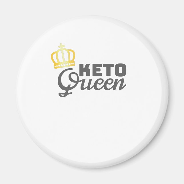 Íman Presente de Keto, Rainha Womens Keto com Dieta de  (Frente)