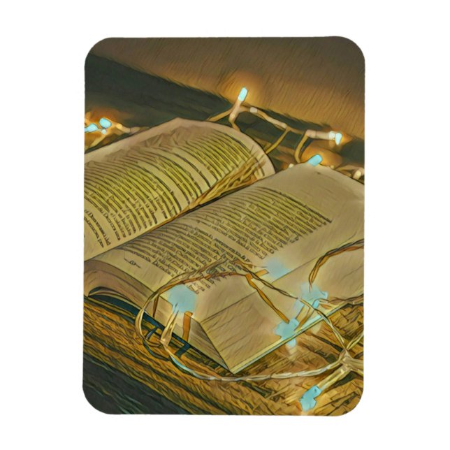 Íman Presente De Leitura De Amantes Para Bibliotecário (Vertical)