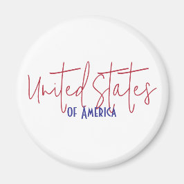 Íman Presente de Lembrança de Viagem dos Estados Unidos