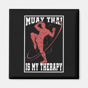 Íman Presente de lutador de artes marciais de Muay Thai